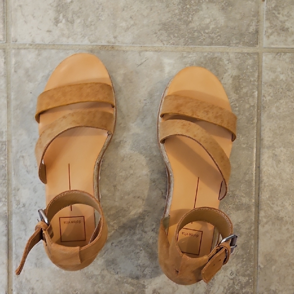 Dolce Vita Brown Strappy Sandals